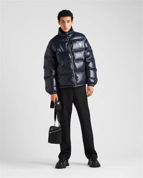 jacket for men prada|Prada down jacket men's.